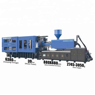 ποιότητας  SANSHUN Horizontal Automatic Energy Saving Artificial Flower Injection Molding Machine 638Ton εργοστάσιο